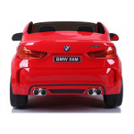 Elektrické autíčko - BMW X6M - nelakované - červené - dvojmiestne